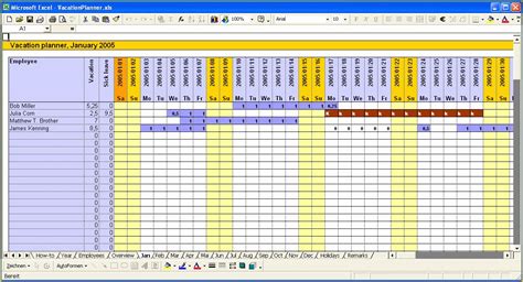 Free Excel Employee Capacity Planning Template Of Team Resource Plan Excel Template Download ...