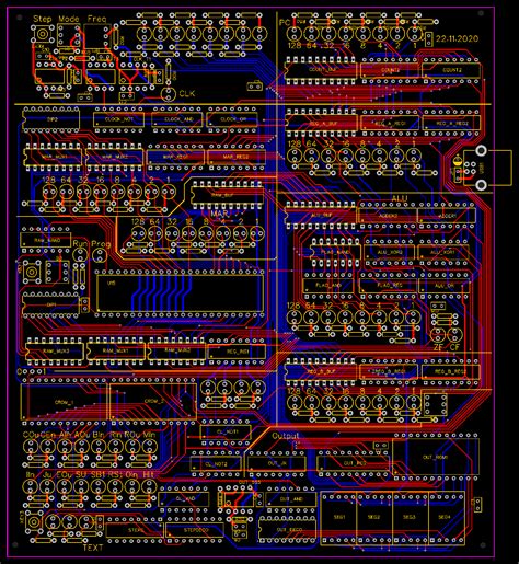 Ben Eater 8 Bit Computer Schematics