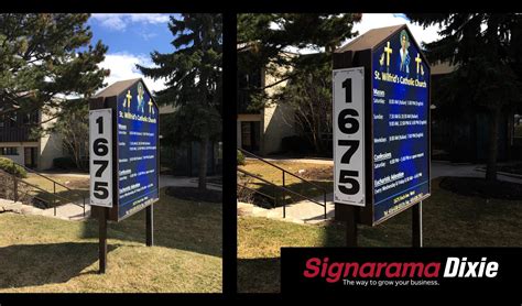 Outdoor Business Signs|Building Signs|Signarama Dixie Canada