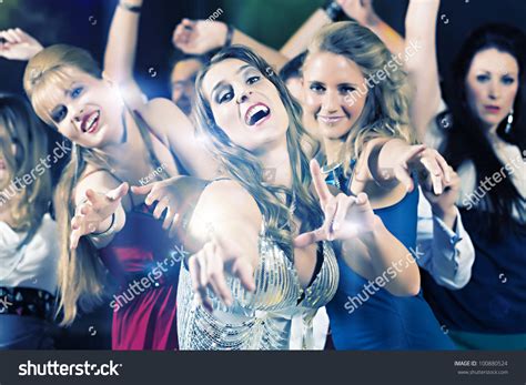 Young People Dancing Club Disco Party Stock Photo 100880524 | Shutterstock