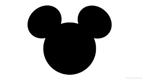 Mickey Mouse Head Outline - ClipArt Best