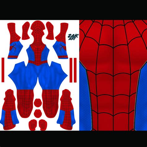 Spider-man No Way Home Classic Suit Digital Pattern - Etsy Canada