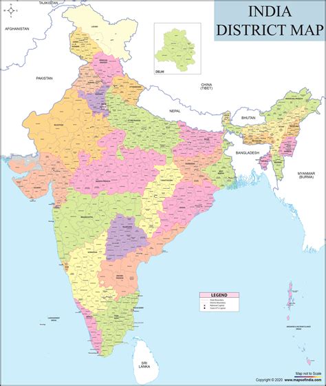 District Wise Map of Punjab India images