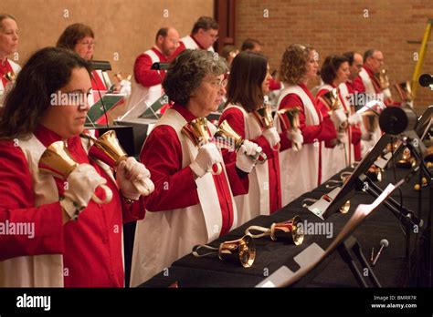 Hand bell choir hi-res stock photography and images - Alamy