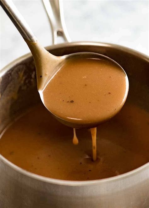 Gravy recipe - easy, from scratch, no drippings | RecipeTin Eats