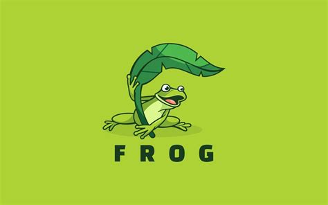 Frog Mascot Cartoon Logo Template #194126 - TemplateMonster