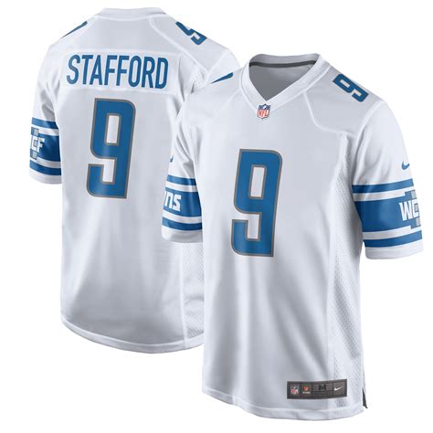 Nike Matthew Stafford Detroit Lions Youth White 2017 Game Jersey