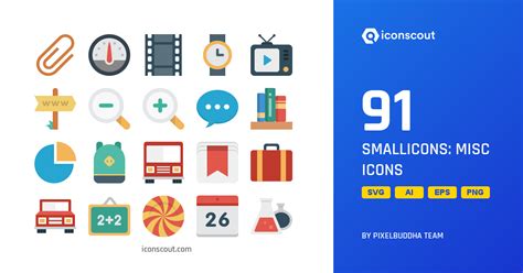 Download Smallicons: Misc Icon pack Available in SVG, PNG & Icon Fonts