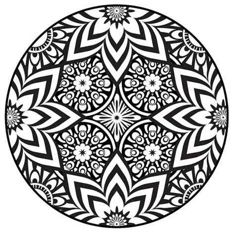 57 dessins de coloriage mandalas fleurs à imprimer sur LaGuerche.com - Page 3