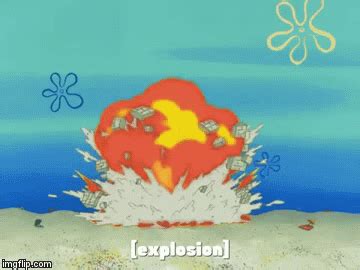 SpongeBob Explosion! - Imgflip