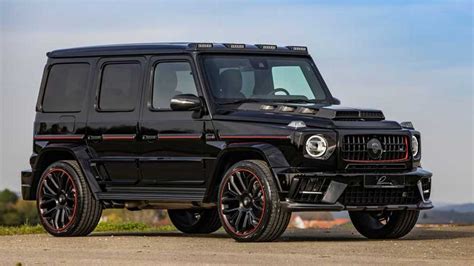 Mercedes G-Class Muscled Up By Lumma With Custom Body, 24-Inch Wheels