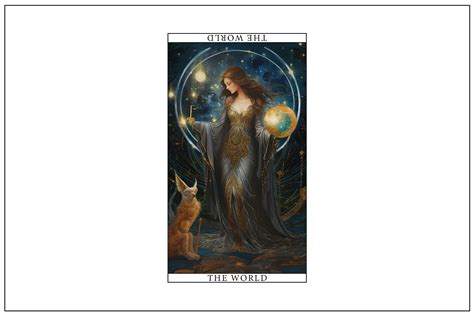 The World - Tarot Card Art Graphic by Kaleriia Studio · Creative Fabrica