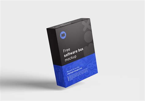 Free Software Box Mockup (PSD)