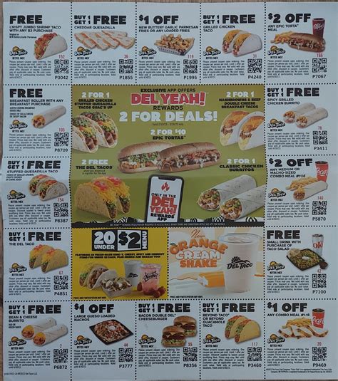 Del Taco Coupons July 2024 - Harli Magdalena