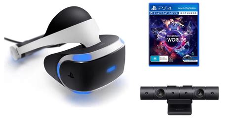 Sony PlayStation VR Headset + PS4 Version 2 Camera + VR Worlds Bundle | AU Stock 711719888550 | eBay