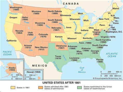 Reconstruction After Civil War Map