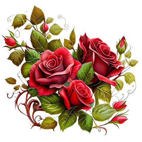 Hermosas Rosas Rojas PNG ,dibujos Rosas Rojas, Rosa, Flores PNG y PSD para Descargar Gratis ...