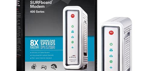 Stop renting your cable modem w/ these Motorola refurbs: SB6121 $45 (Orig. $100), SB6141 $55 ...