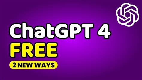 Use Chat GPT 4 for Free | Two Brand New Ways on How to Use GPT 4 for ...