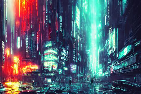 Cyberpunk Cityscape : r/dumbAIart