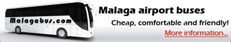 Malaga airport bus - lines and buses timetables