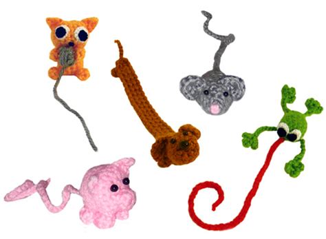 Crochet Spot » Blog Archive » Crochet Pattern: Animal Bookmarks - Crochet Patterns, Tutorials ...