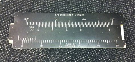 Vernier Scale Demonstration Unit - Physics Museum - The University of Queensland, Australia