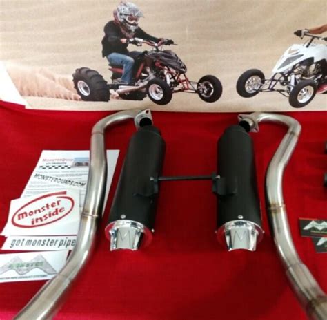 YAMAHA RAPTOR 700 MONSTER EXHAUST