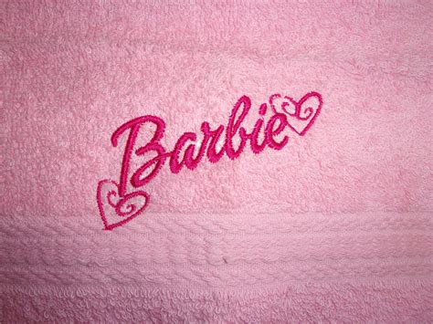 New Design BARBIE Hearts Logo 2 Piece Light Pink and Hot | Etsy