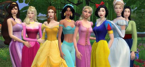 Sims 4 Belle Disney Princess CC: Hair, Dresses & More – FandomSpot