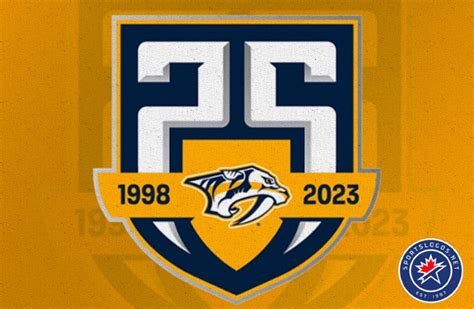 Nashville Predators Bare Their Fangs with New 25th Anniversary Logo ...