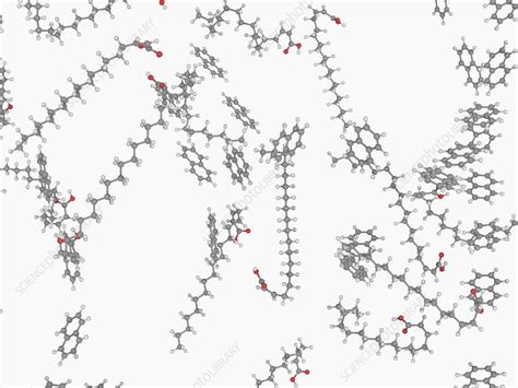 Napalm B molecule - Stock Image - F004/6510 - Science Photo Library