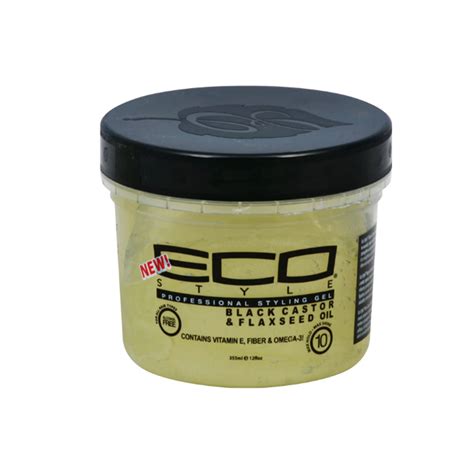 Eco Styler Styling Gel, Professional, Black Castor & Flaxseed Oil -12 Oz - BELLZ BEAUTY BASE