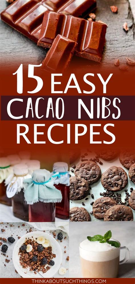 15 Easy Cacao Nibs Recipes To Try At Home | Think About Such Things