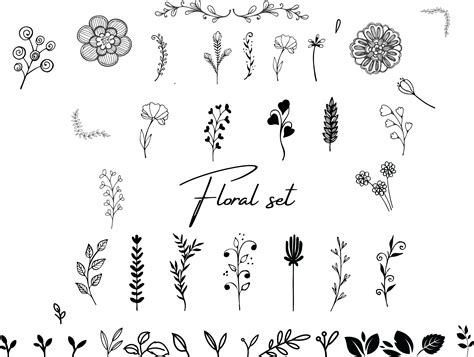 Floral SVG, Flower SVG By ART-pixel studio- | TheHungryJPEG