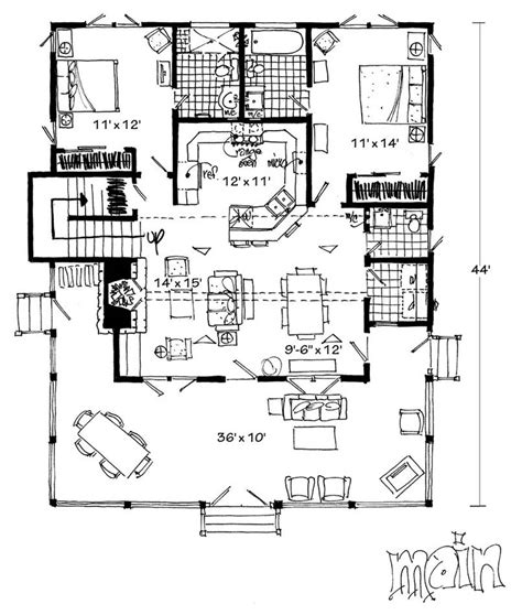 Traditional Farm House Plan with Screened Wraparound Front Porch - 2200