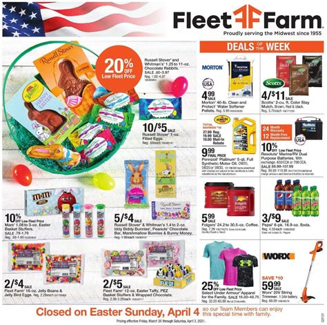 Fleet Farm Weekly Ad Flyer March 26 to April 3