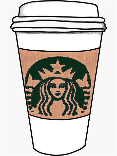 "Starbucks Coffee" Sticker by allyaubry23 | Redbubble