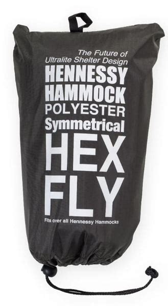 Bark - Hex Rainfly 70D Polyester – Hennessy Hammock