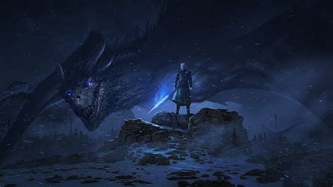 HD wallpaper: fantasy art, dark fantasy, Game of Thrones, The Night ...