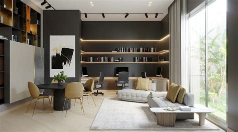 Modern Study Room :: Behance