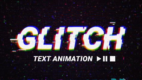 Glitch Text Animation Effect + PSD Template | Photoshop Tutorial - Photoshop Chronicle