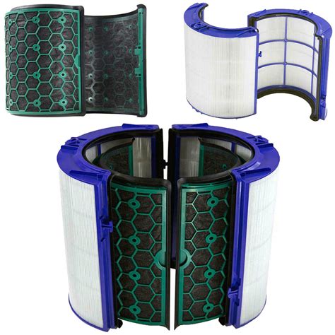 HEPA Filter & Activated Carbon Filter Compatible Dyson HP04 TP04 DP04 969048-01 - Walmart.com ...