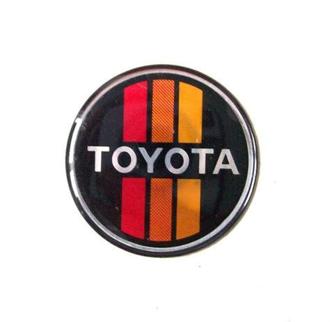 vintage toyota car emblem sticker auto automotive vehicle mens