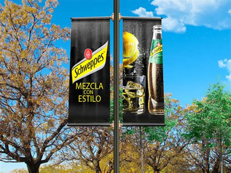 Outdoor Pole Banner, 18" Wide | YouSendWePrint