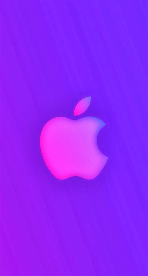 Purple Apple Logo Wallpapers - Top Free Purple Apple Logo Backgrounds - WallpaperAccess