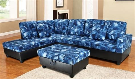 Denim Sofa Sectional | Baci Living Room