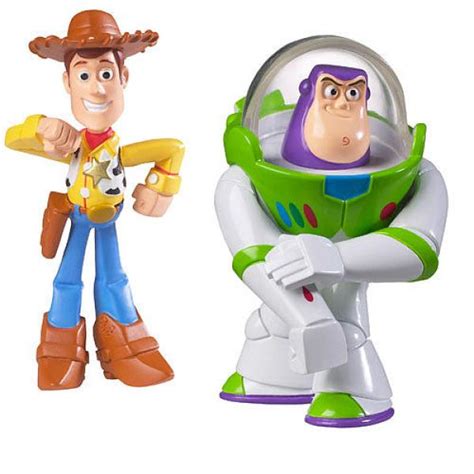 Toy Story 3: Buddy Pack Laser Buzz and Walking Woody Toys | Zavvi