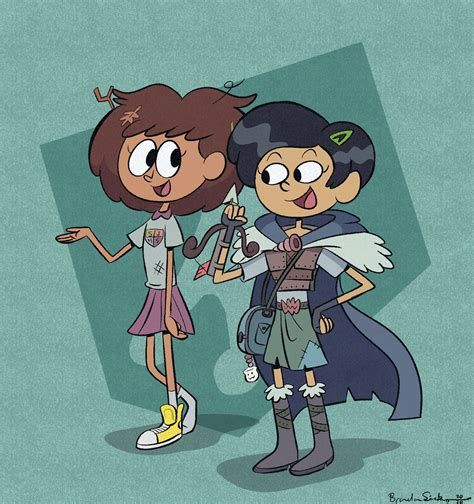 Amphibia: Anne and Marcy by imrachets on Newgrounds