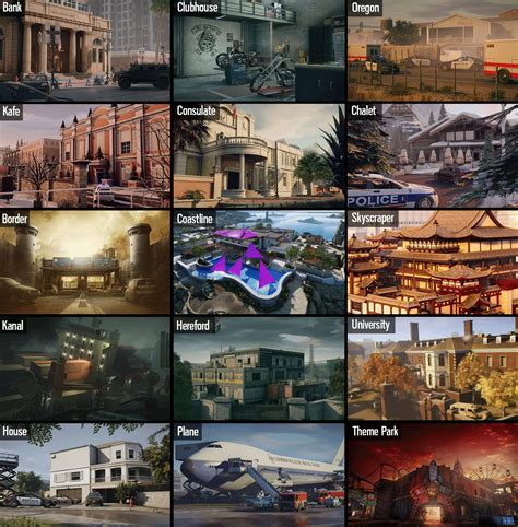 Rainbow Six Siege All Removed Maps